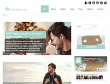 Tablet Screenshot of blog.cosasderegalo.com